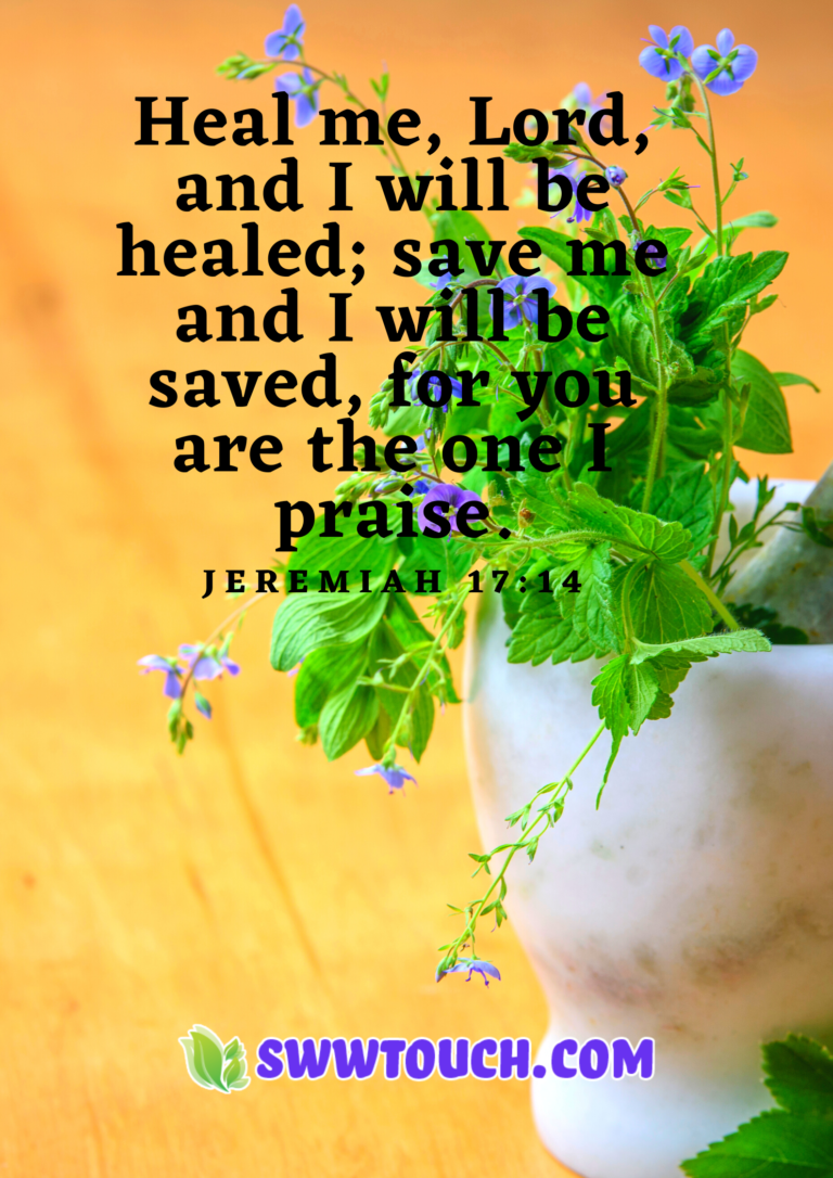 Heal Me Lord And I Will Be Healed Save Me And I Will Be Saved For